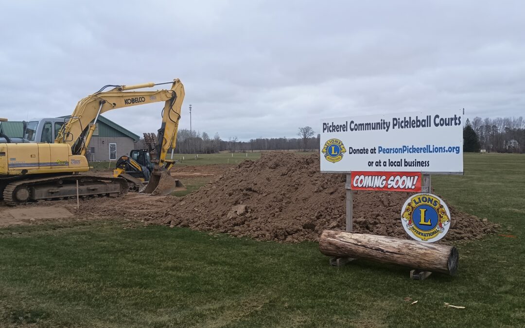 Construction Underway! Pickleball Courts Coming Soon